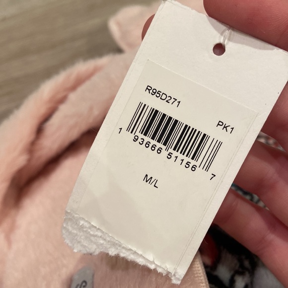 NWT Splendid Baby Pink Criss Cross Slippers - Picture 5 of 6